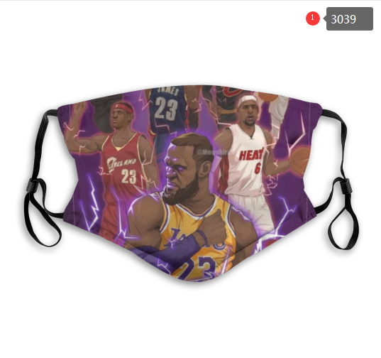 NBA Los Angeles Lakers #27 Dust mask with filter->nba dust mask->Sports Accessory